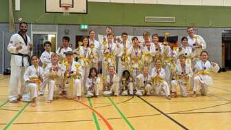 TSV Klein Berkel Taekwondo Gruppenbild