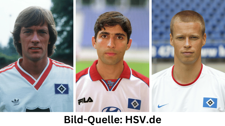 Bernd Wehmeyer Wahid Hashemian Martin Groth Hamburger SV AWesA