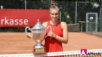 Angelina Wirges DTV Hannover Tennis Siegerfoto DTH Open 2023