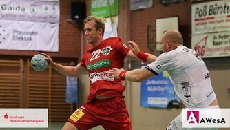 Marian Michalczik TSV Hannover Burgdorf Bundesliga Handball in Emmerthal