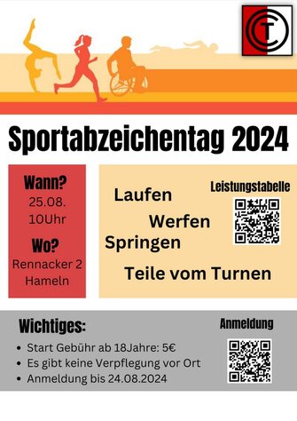 Sportabzeichen TC Hameln 2024