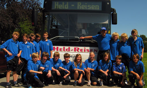 Deister-Suentel-United ab sofort mit dem Bus unterwegs