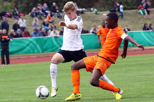 Timo Werner VfB Stuttgart DFB Auswahl U17 in Hameln Weserberglandstadion