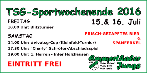 TSG-Sportwochenende 2016 AWesA