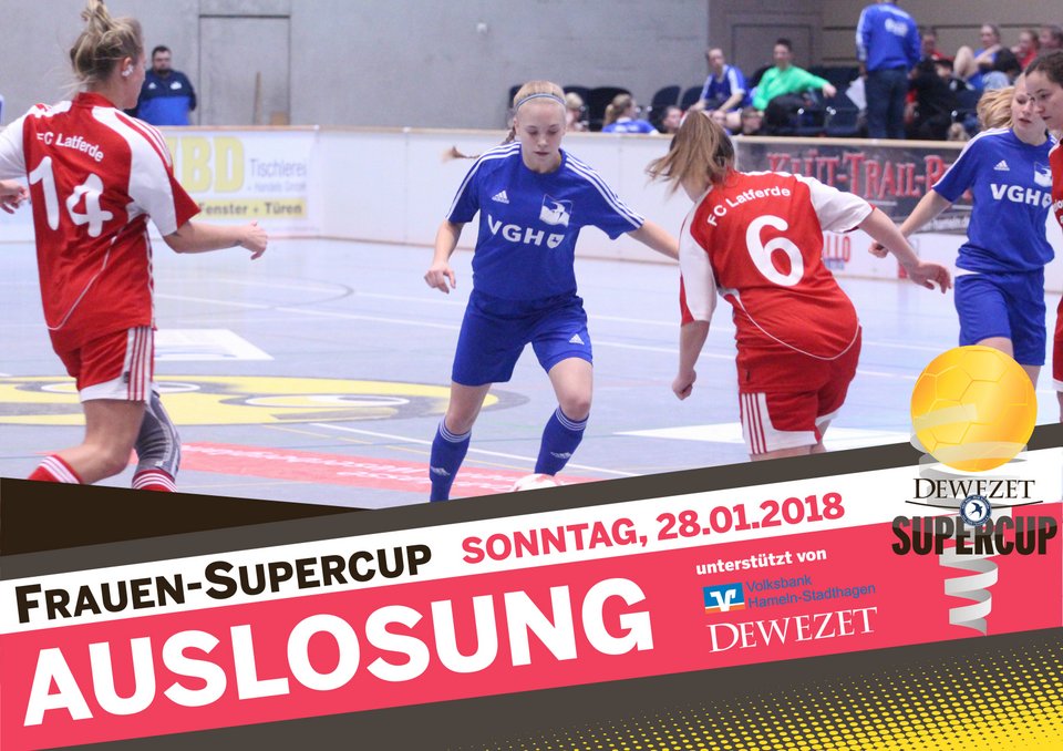 Auslosung Supercup Frauen Damen Fussball Hameln Dewezet AWesA