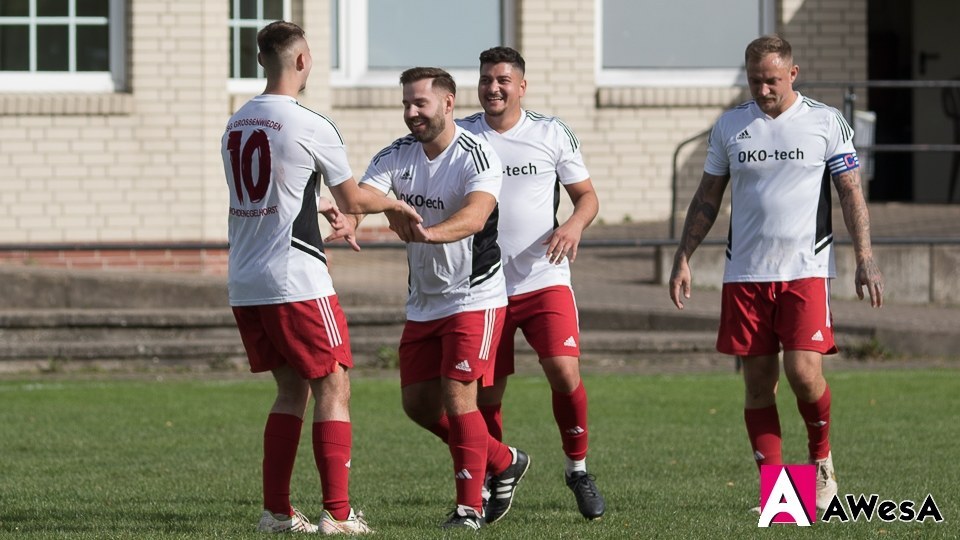 SG Rohden Grossenwieden Segelhorst Fussball Kreisklasse Torjubel