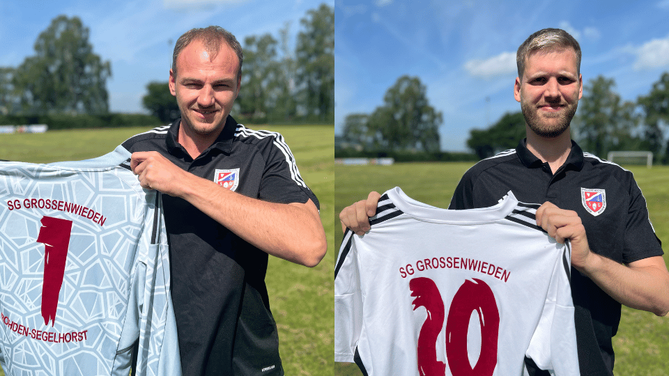 Peter Braun Timo Pydde SG Grossenwieden Rohden Segelhorst Fussball Kreisliga Wechsel