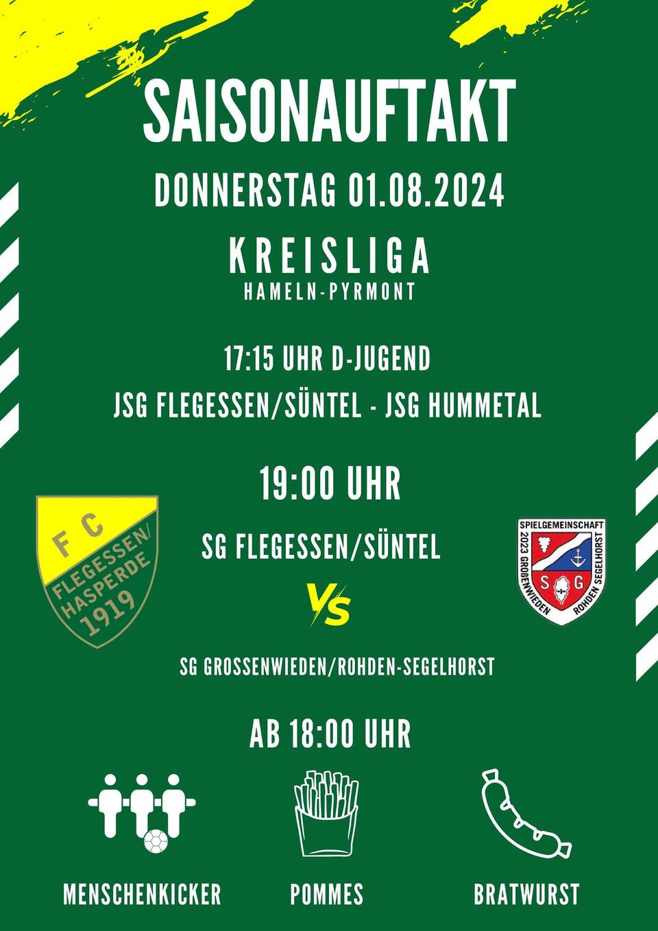 AuftaktFlegessen Flyer