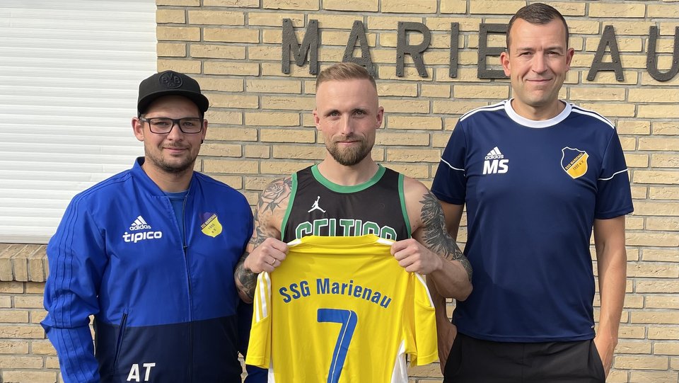 Frederick Giger SSG Marienau Fussball Kreisklasse Wechsel