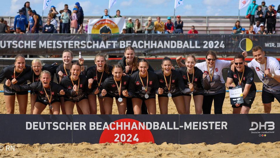 Beach Unicorns Hannover Beachhandball Deutscher Vizemeister