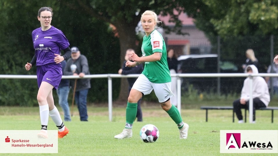 Pia Markmann TSV Germania Reher Fussball Kreispokal Frauen