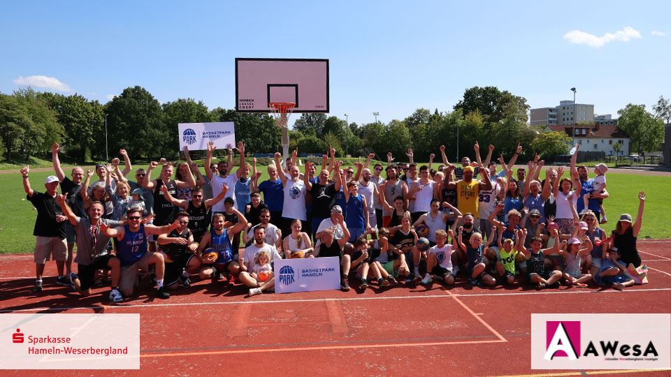 VfL Hameln 3x3-Basketball Platzeinwiehung