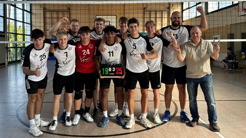 TC Hameln Volleyball Landesliga Siegerfoto