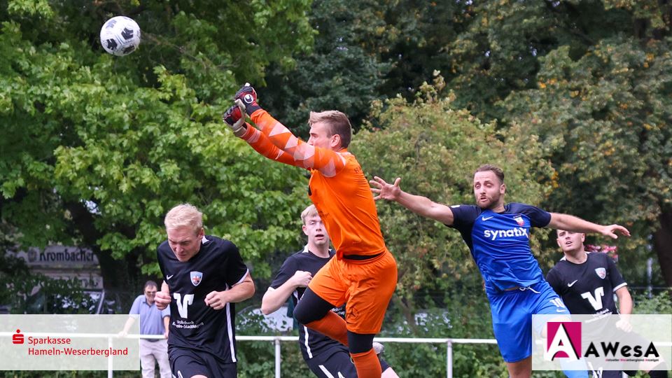 Alex Deppe FC Bad Pyrmont Hagen fausten