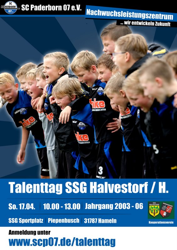 Talenttag SC Paderborn in Halvestorf